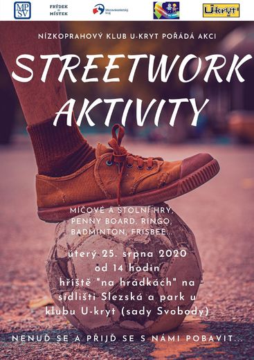 StreetWORK AKTIVITY 2020 Frýdek