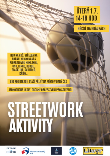 Streetwork aktivity 2025 - Frýdek