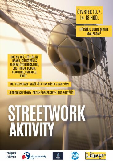 Streetwork aktivity 2025 - Místek