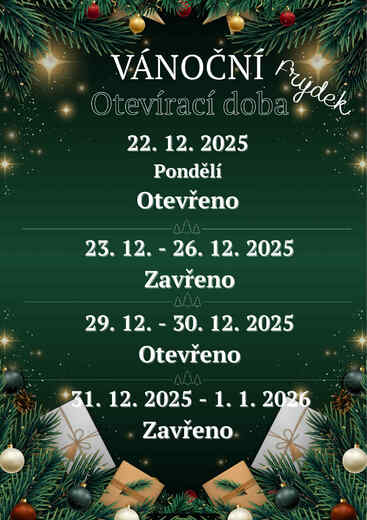 Vánoce 2025 Frýdek